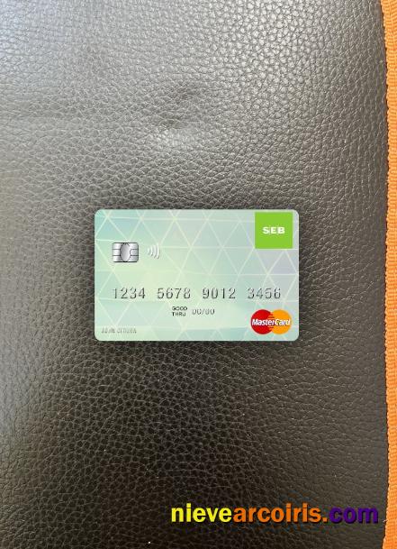 Latvia SEB Bank mastercard photolook